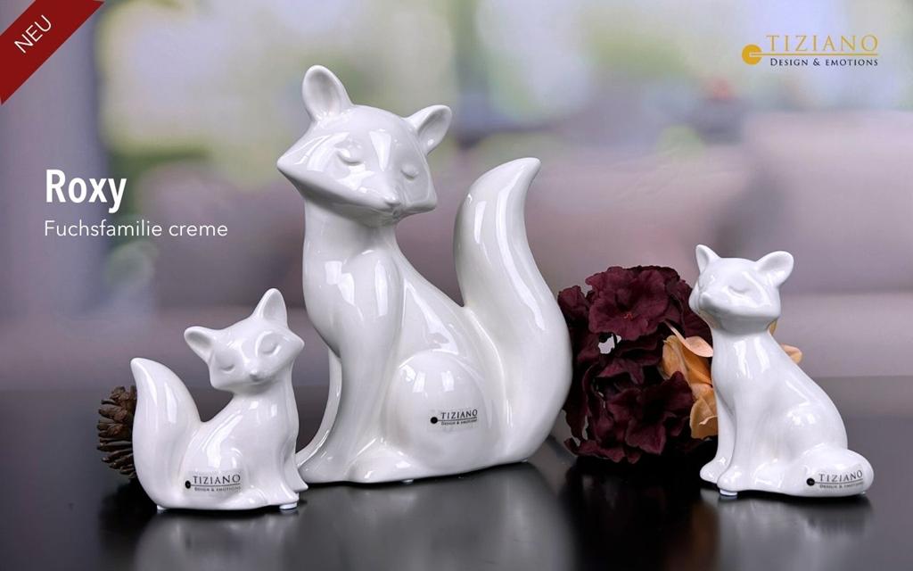 Tiziano Fuchsfamilie Roxy creme 