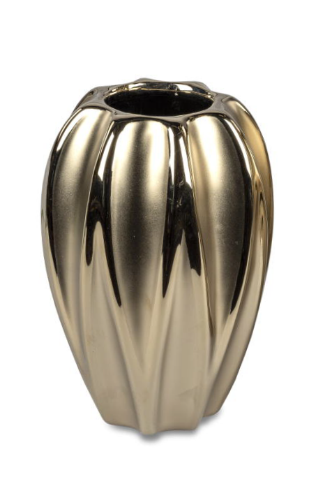 Formano Vase champagner gold matt 727145