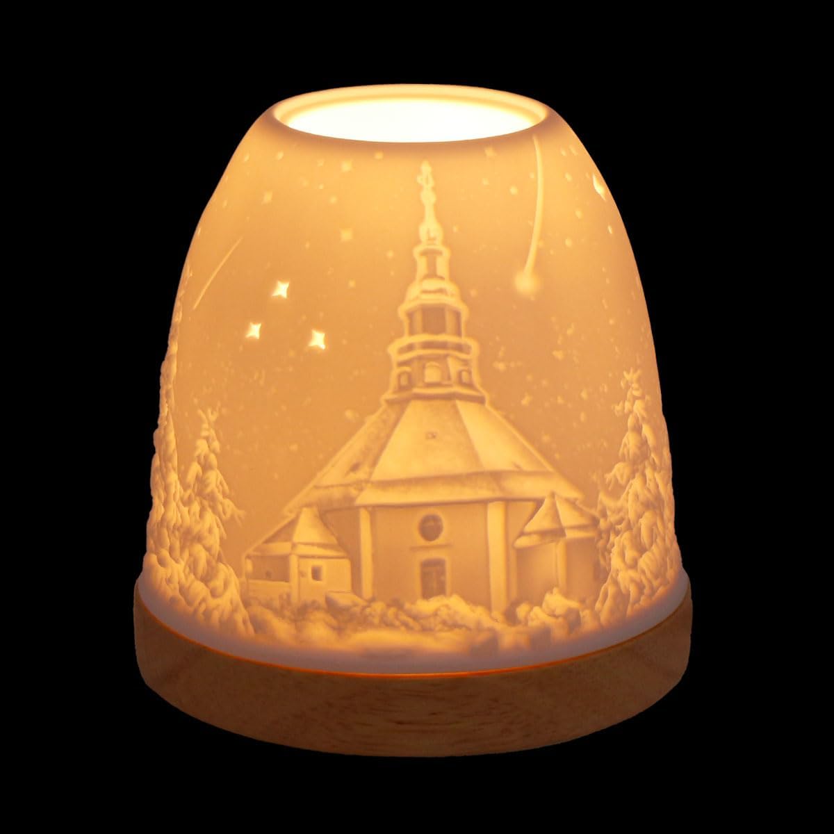 Hellmann Windlicht Seiffener Kirche MINI IGLU – Nr.307