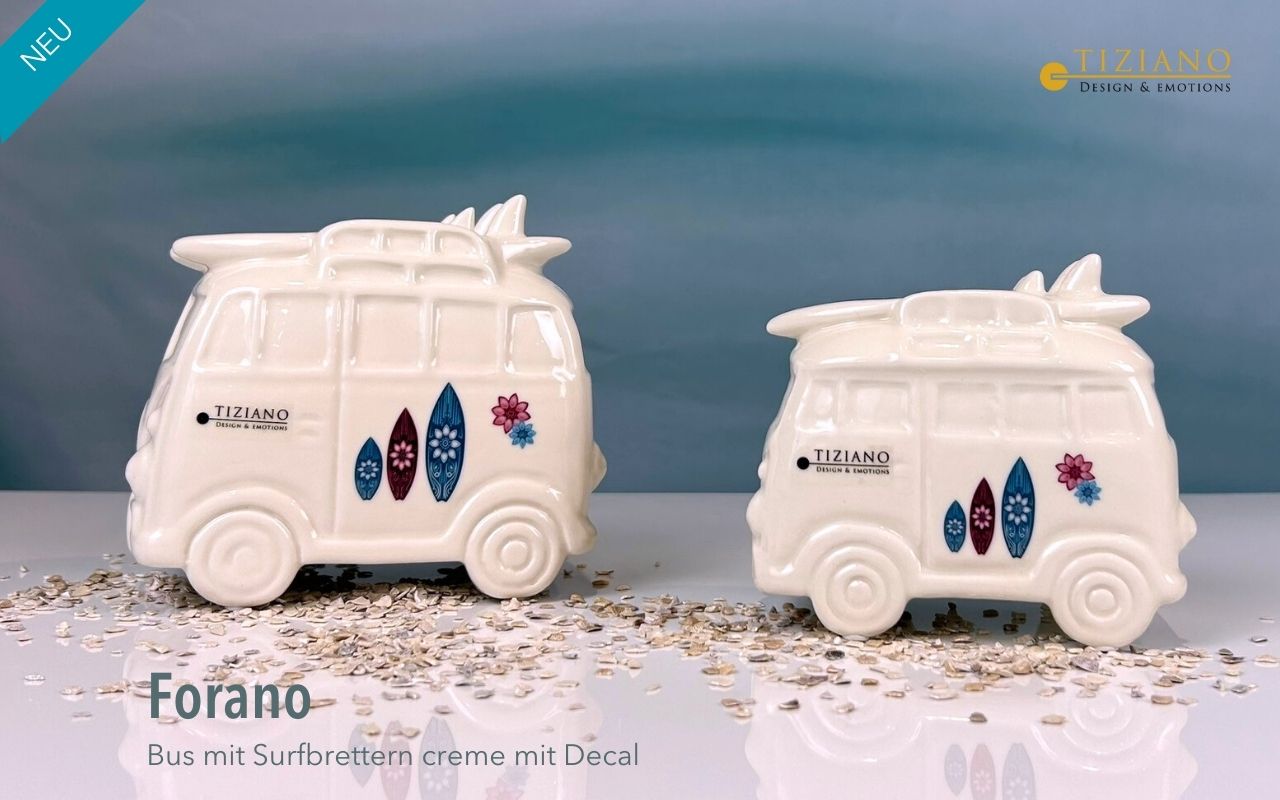 Tiziano Deko Bus Forano mit Decal