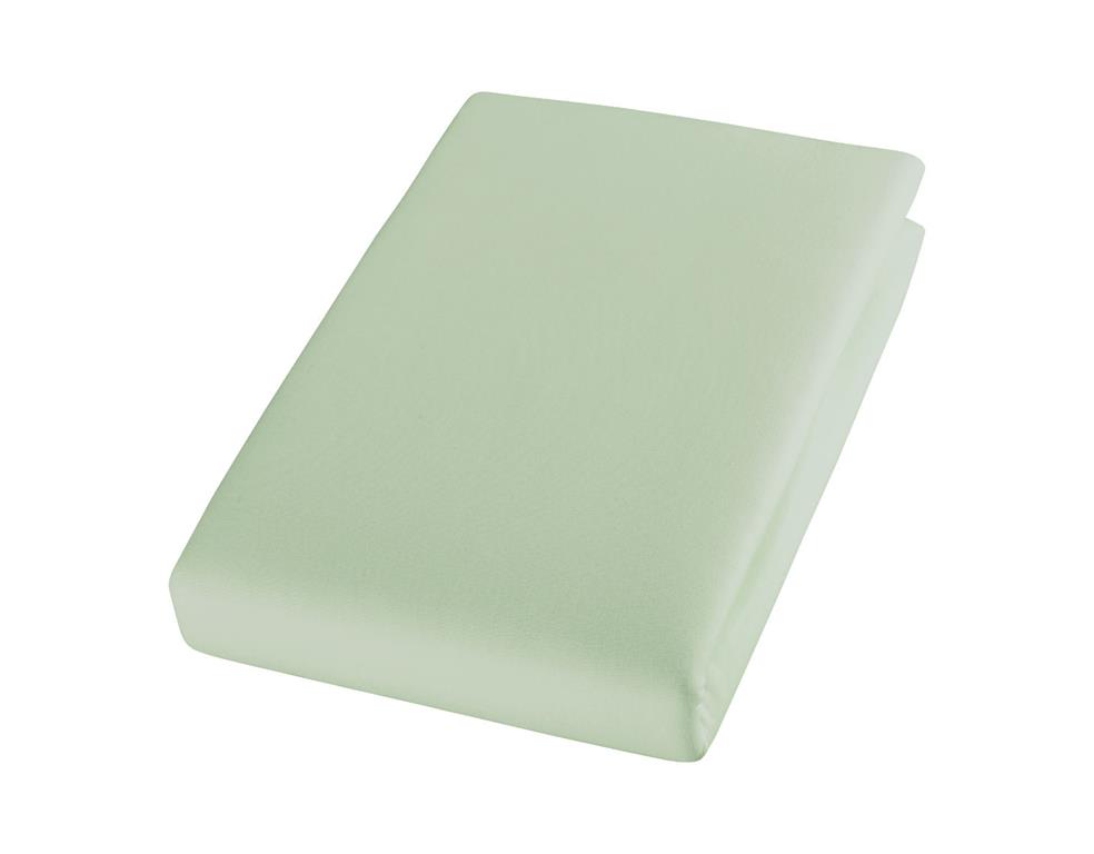 Spannbezug Jersey kiwi 90 x 190 cm - 100 x 200 cm